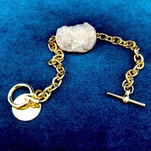 Crystal Druzy bracelet